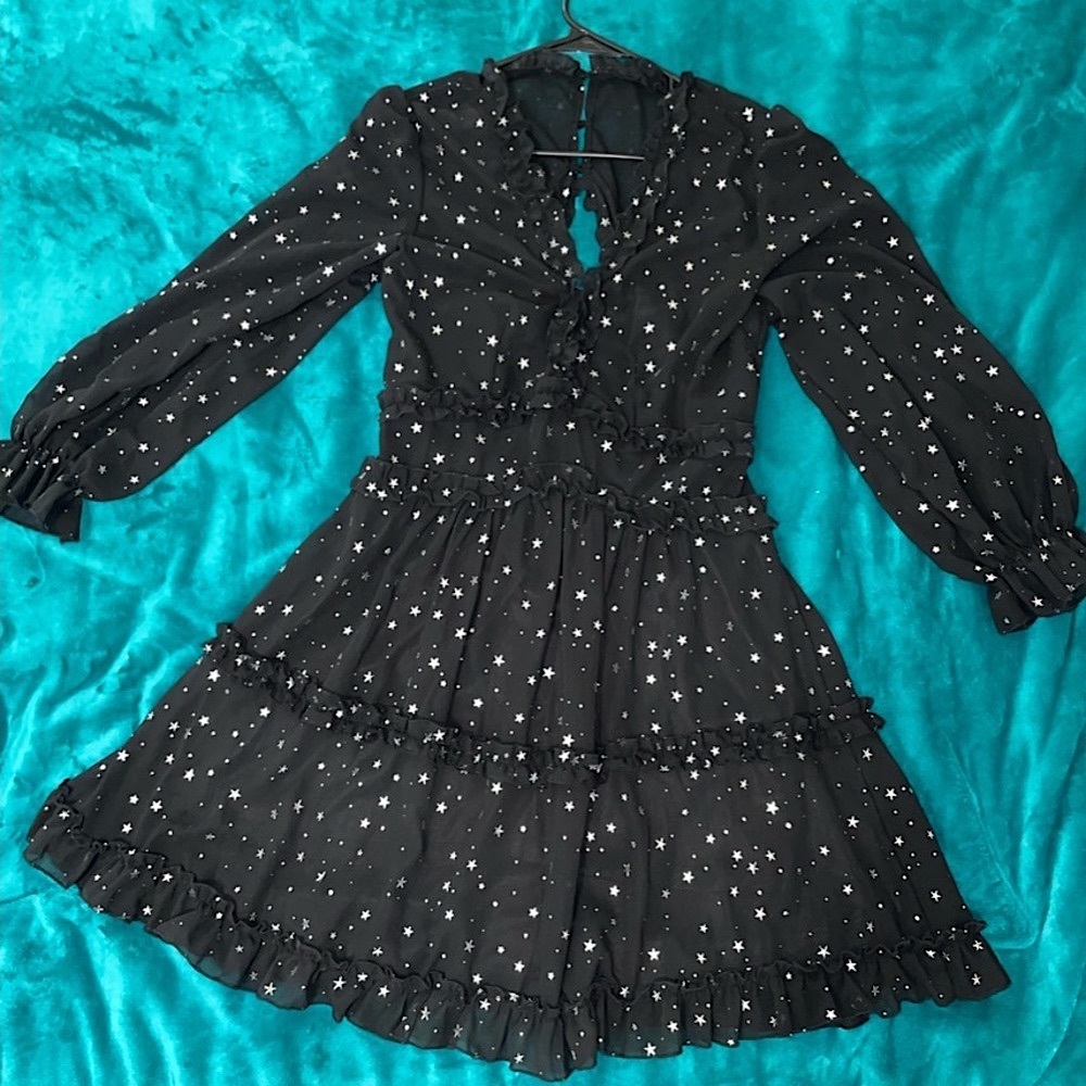 Black Flowy Dress
